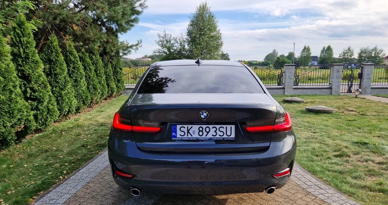 BMW Seria 3 cena 124900 przebieg: 121000, rok produkcji 2019 z Zawidów małe 277